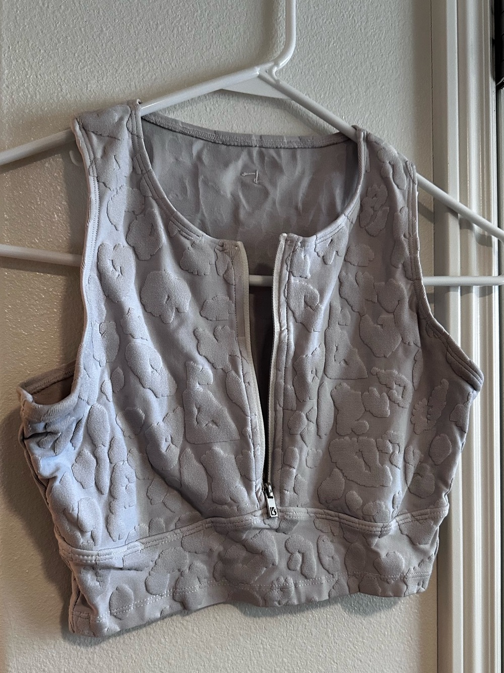 BuffBunny White Hellraiser Sports Top